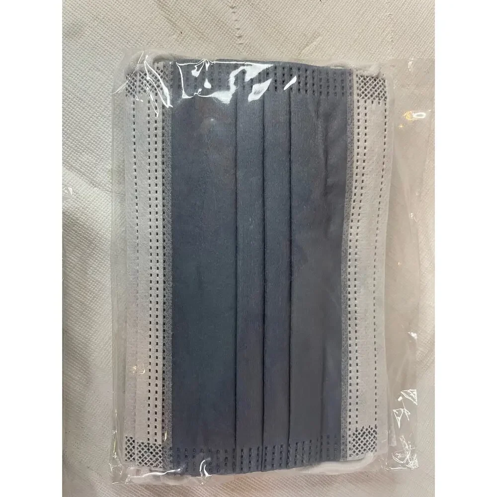 30 Children's Disposable Masks Red Green Gray New